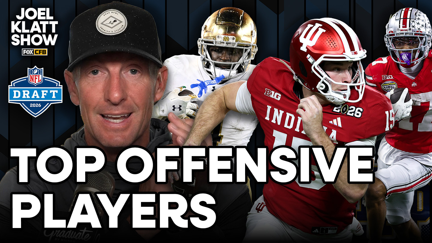 2026 NFL Draft: Joel Klatt's Top 10 Offensive Prospects