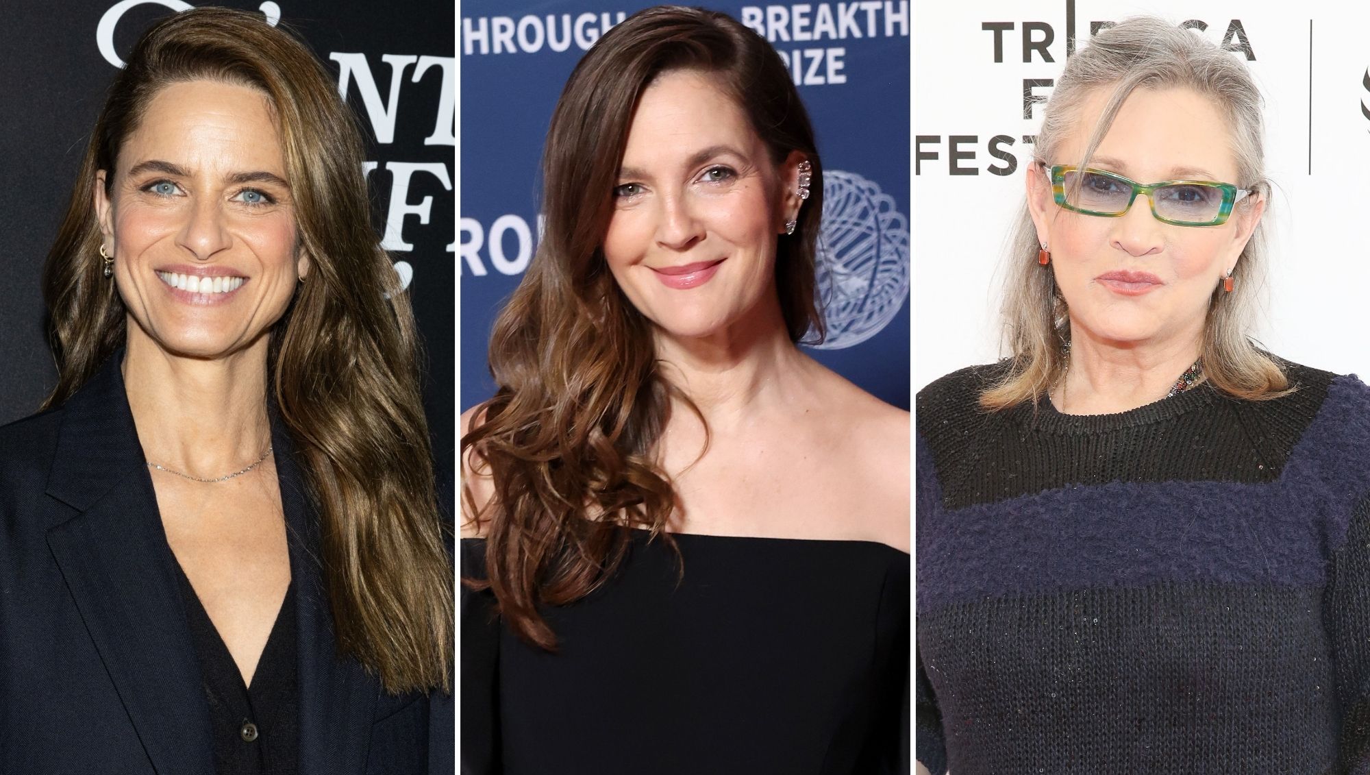 Amanda Peet and Drew Barrymore Made Out at Carrie Fisher's 'Fun' House Party