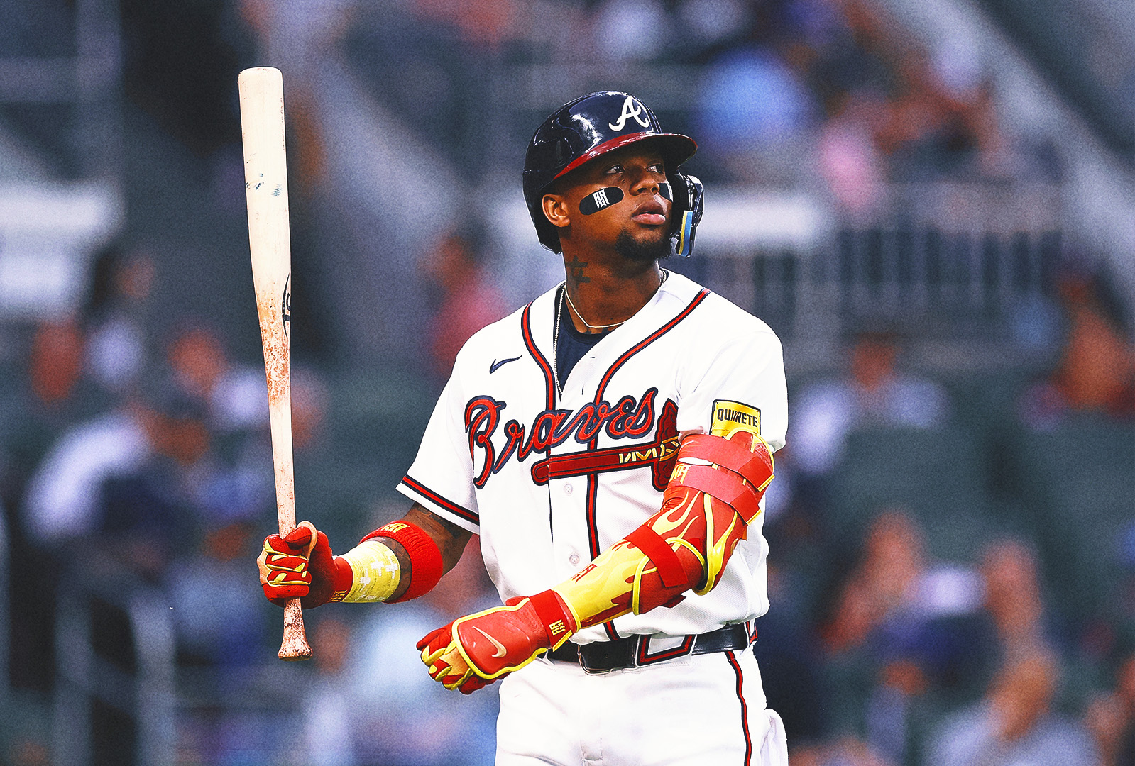 Atlanta Braves Ronald Acuña Jr. Exits Early with Left Hamstring Tightness