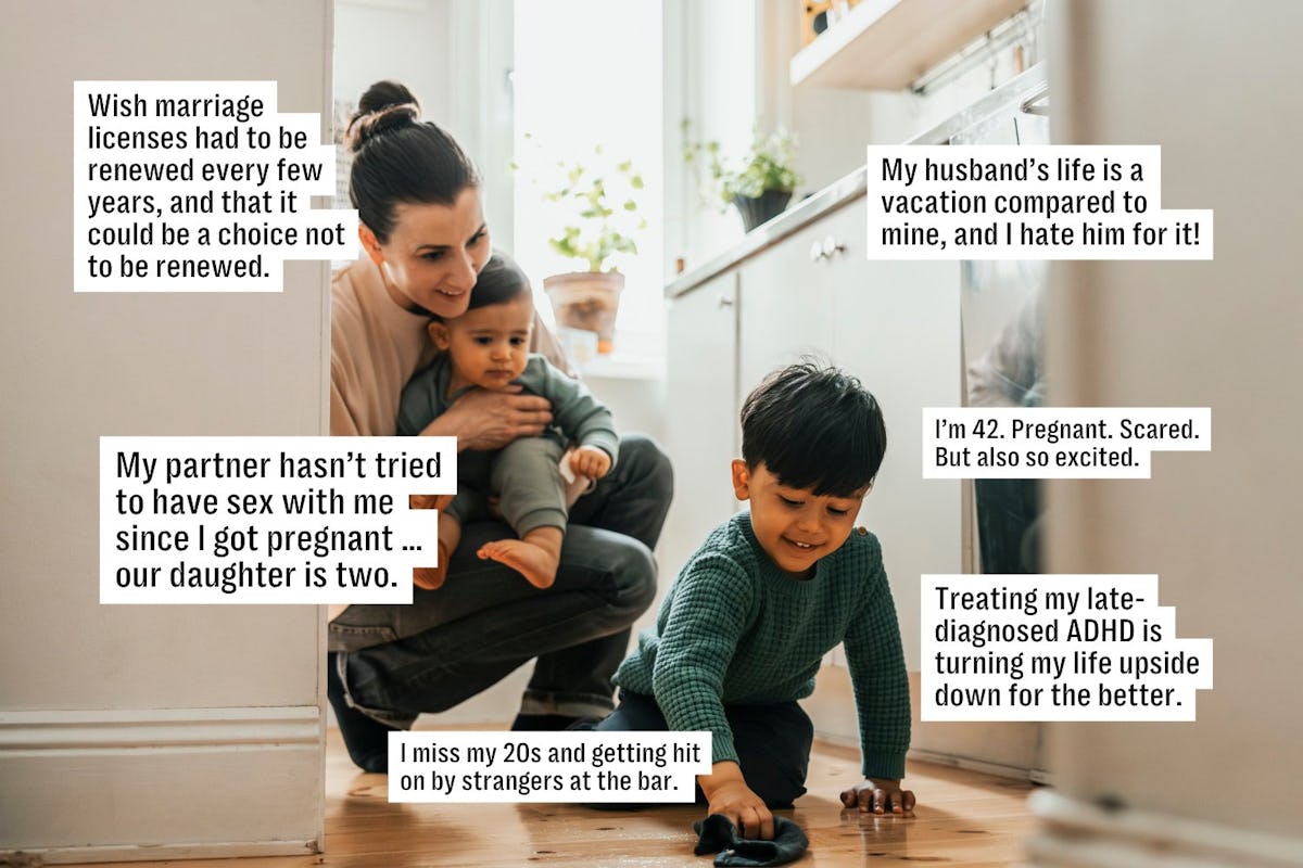 “I Love Being A Mom, But Not A Wife” &amp; 50 Other Mom Confessions