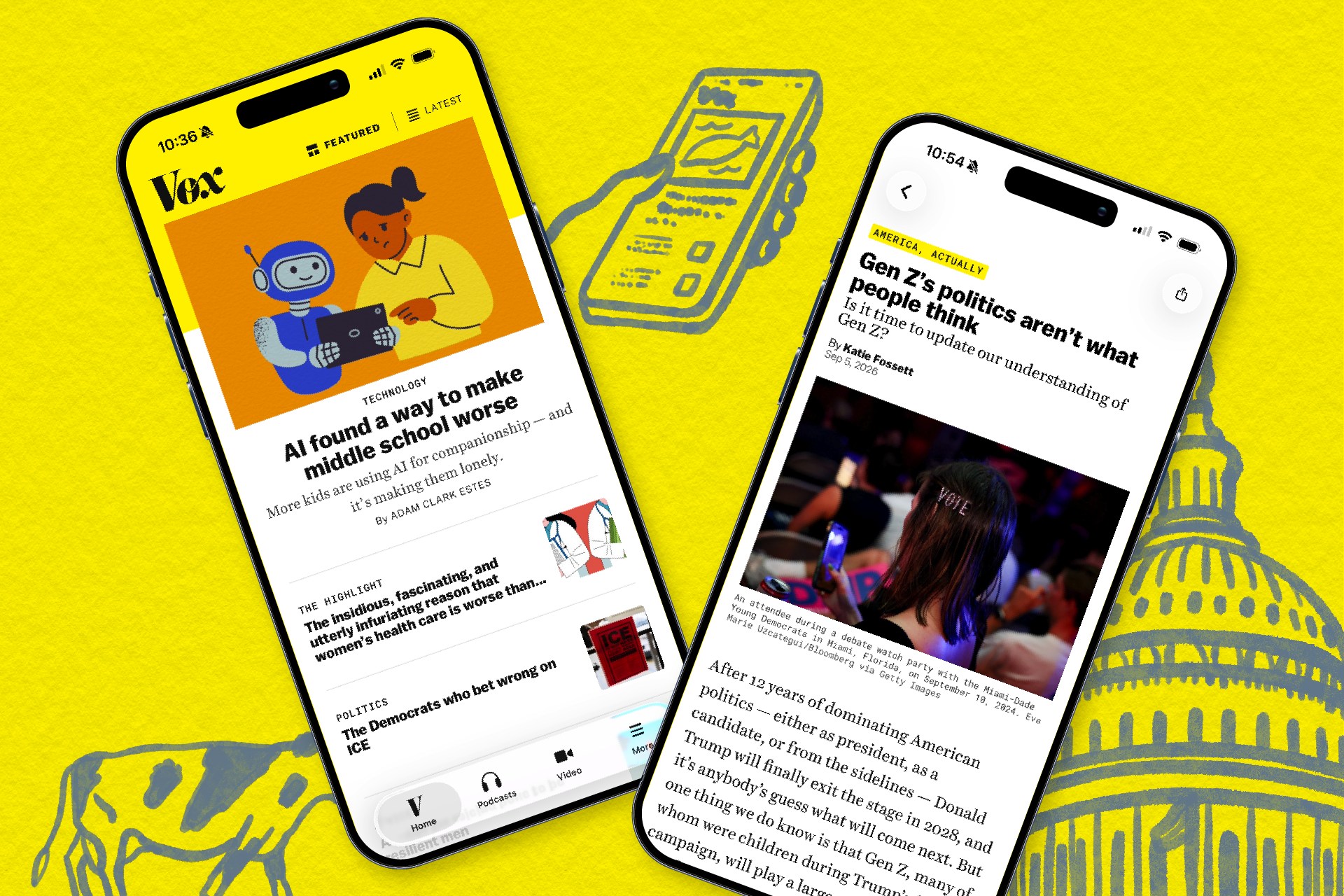 Vox launches mobile app, bringing together text, audio, and video journalism