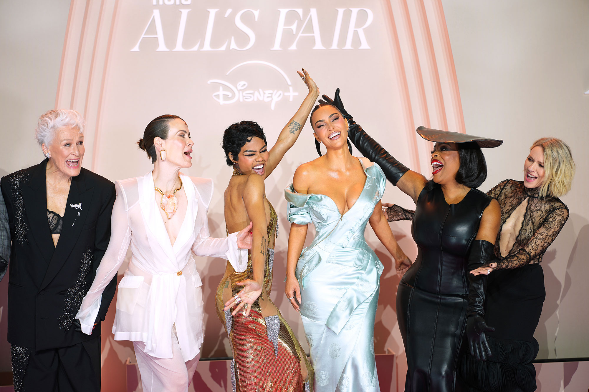 Glenn Close Defends 'Friend' Kim Kardashian Against 'All’s Fair' Criticism