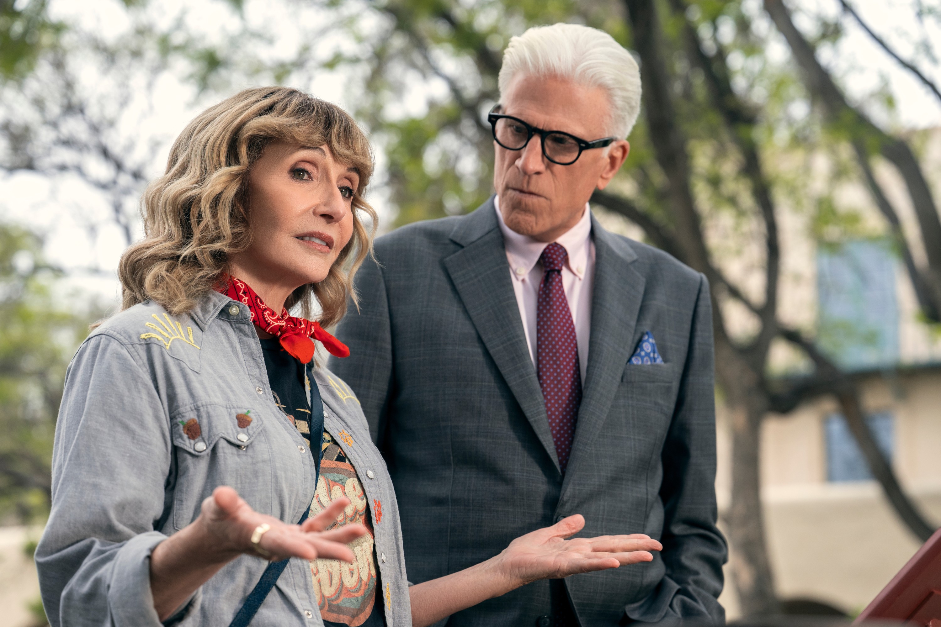How 'A Man on the Inside' Addresses Ted Danson, Mary Steenburgen's Marriage