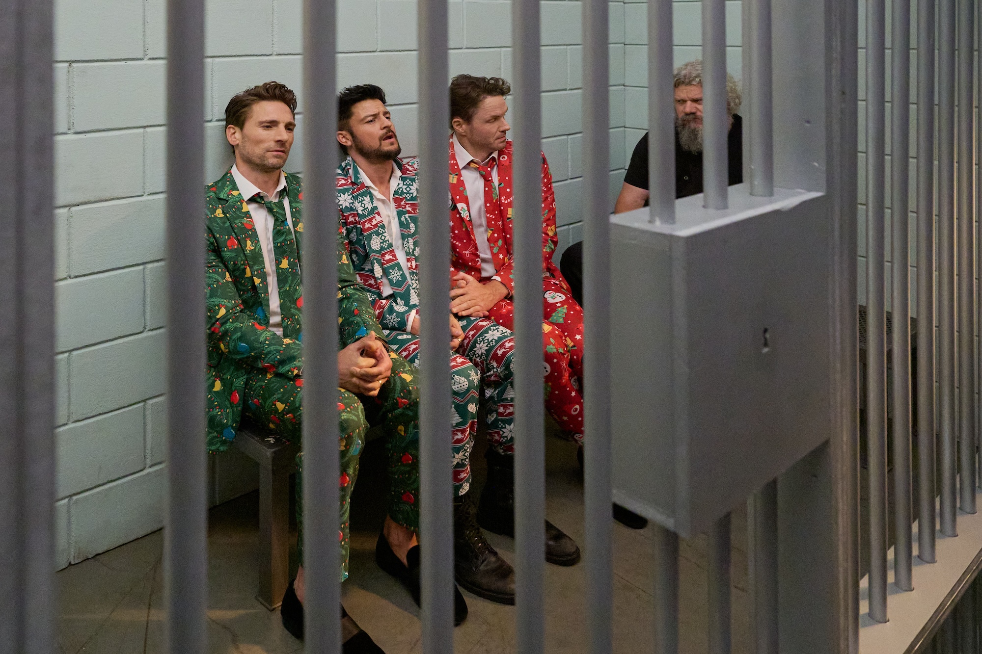 Tyler Hynes and Paul Campbell Tease Tears and Slo-Mo Struts in 'Wise Men 3'