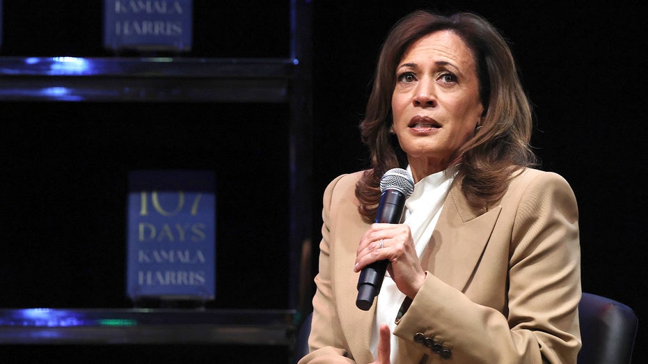 Kamala Harris takes apparent shot at Trump admin in bizarre outburst: 'These mother----- are crazy'