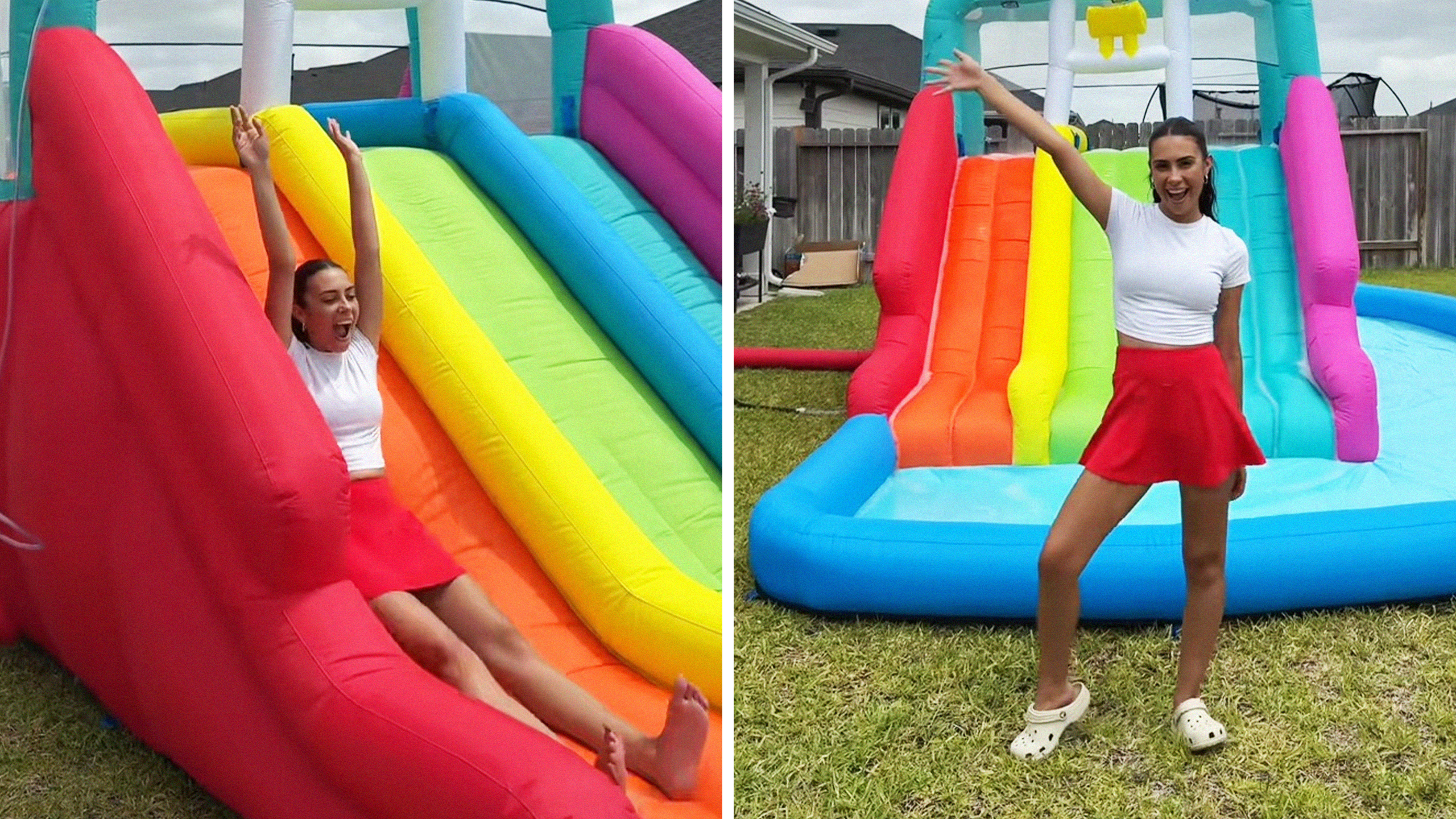 ‘Ain’t No Way’: Texas Woman Gets Waterslide To ‘Save Money.’ Then She Sees The $600 Water Bill