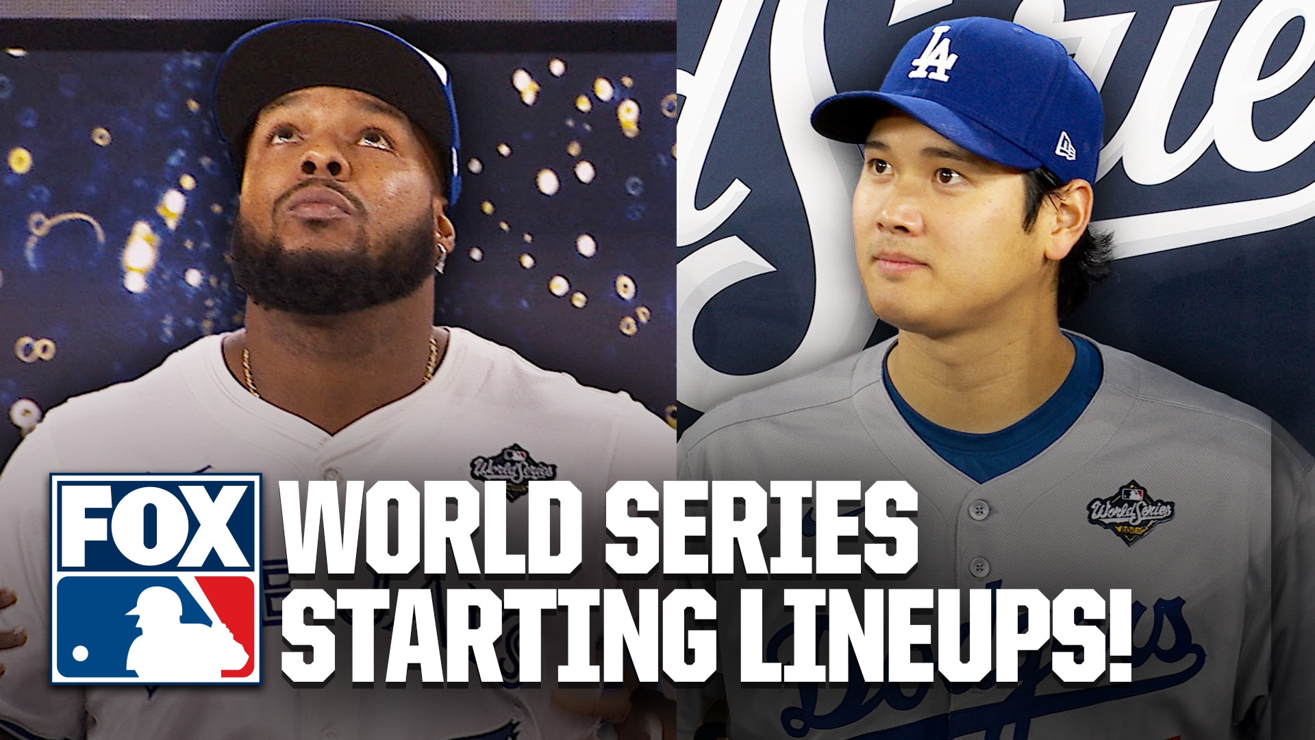Dodgers vs. Blue Jays: World Series Starting Lineups 🔥⚾️ | MLB on FOX