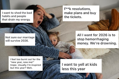“Hoping 2026 Will Bring Back My Motivation” &amp; 19 Other New Year Mom Confessions
