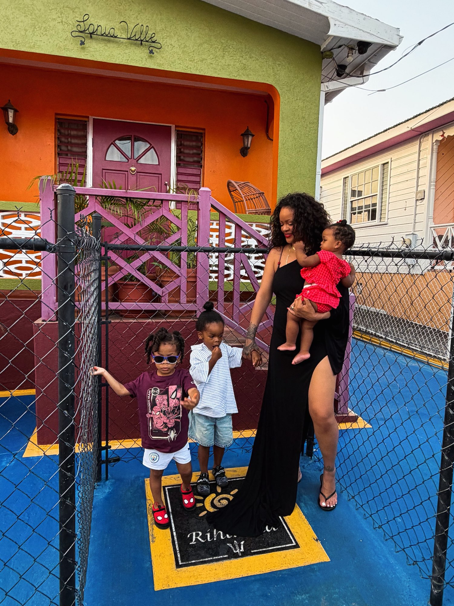 Rihanna Brings Her 3 Kids to Childhood Home in Barbados: 'Trippy'