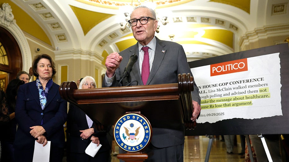 Trump blasts 'weakened' Schumer as Democrats again block GOP effort to reopen government