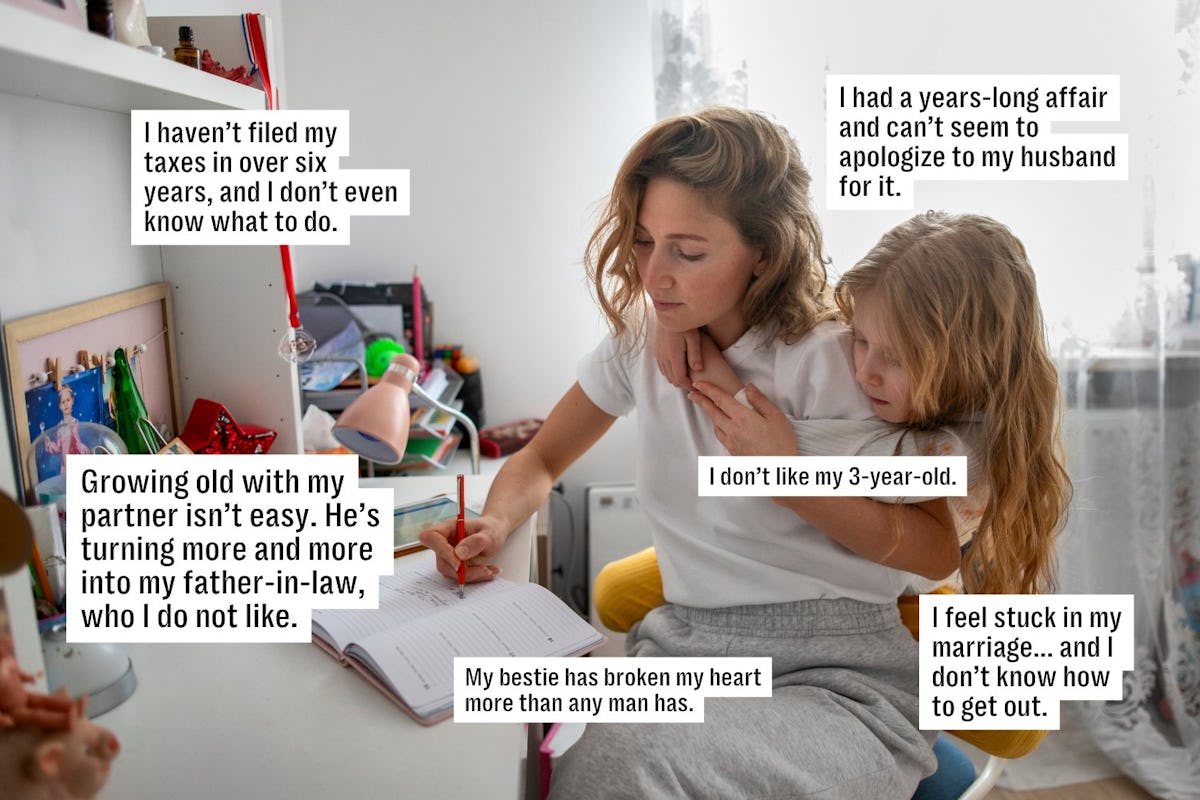 “I’m Not Even Remotely Attracted To My Husband Anymore” &amp; 43 Other Mom Confessions