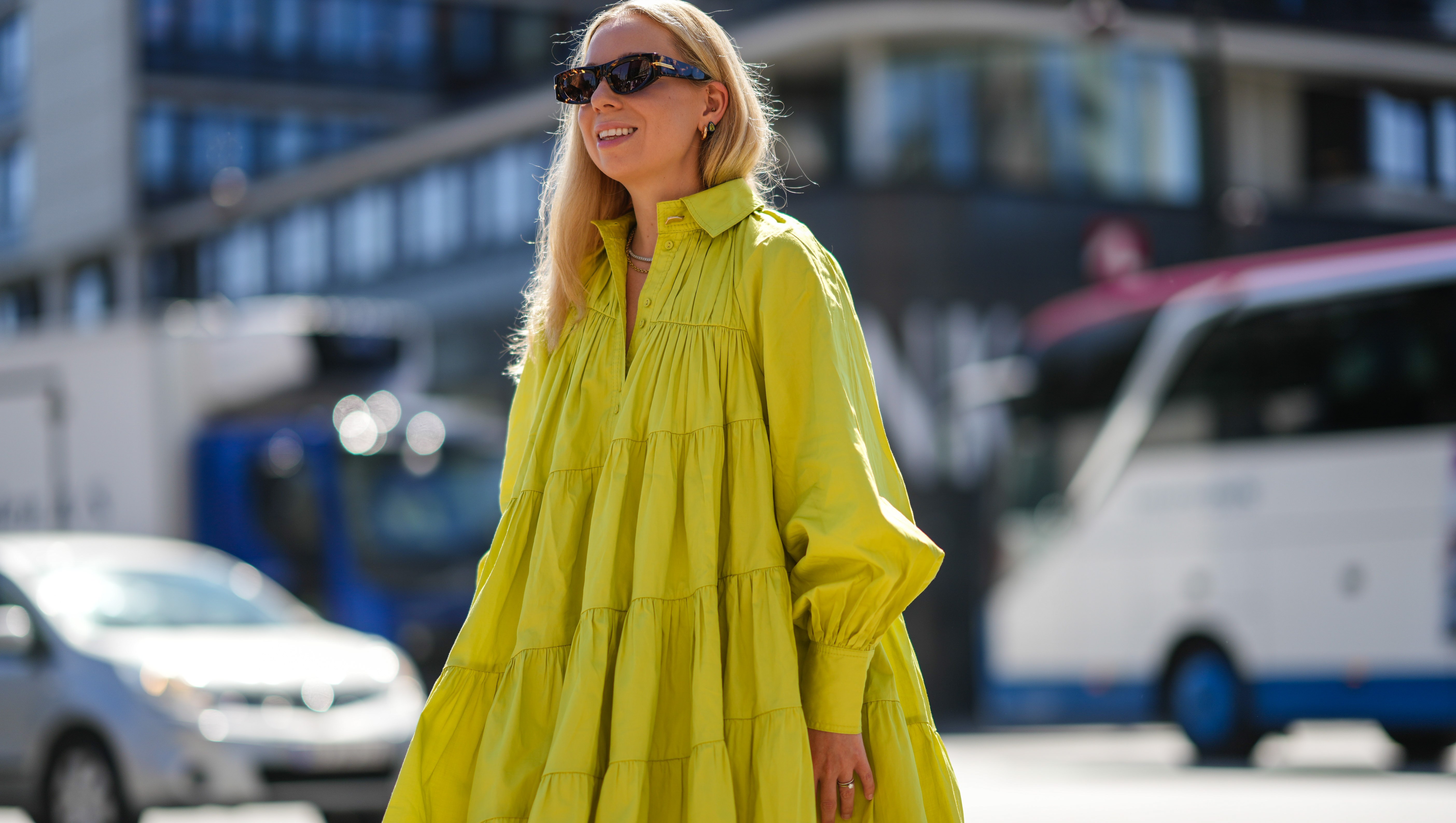 Ditch Your Bodycon Dresses With Breezy Trapeze Silhouettes