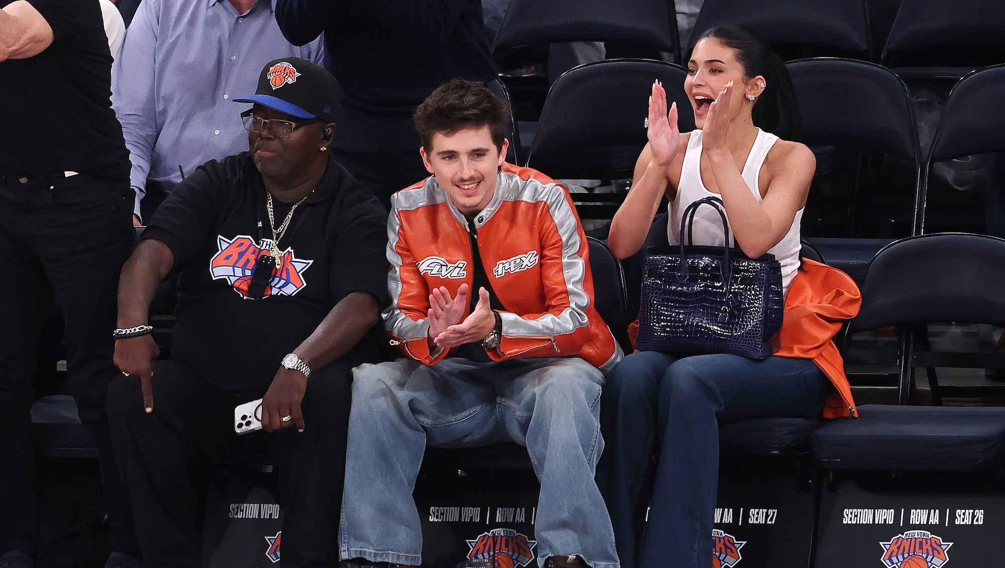 Taylor Swift, Hailey Bieber, Kylie Jenner and More in Chic Courtside Couture