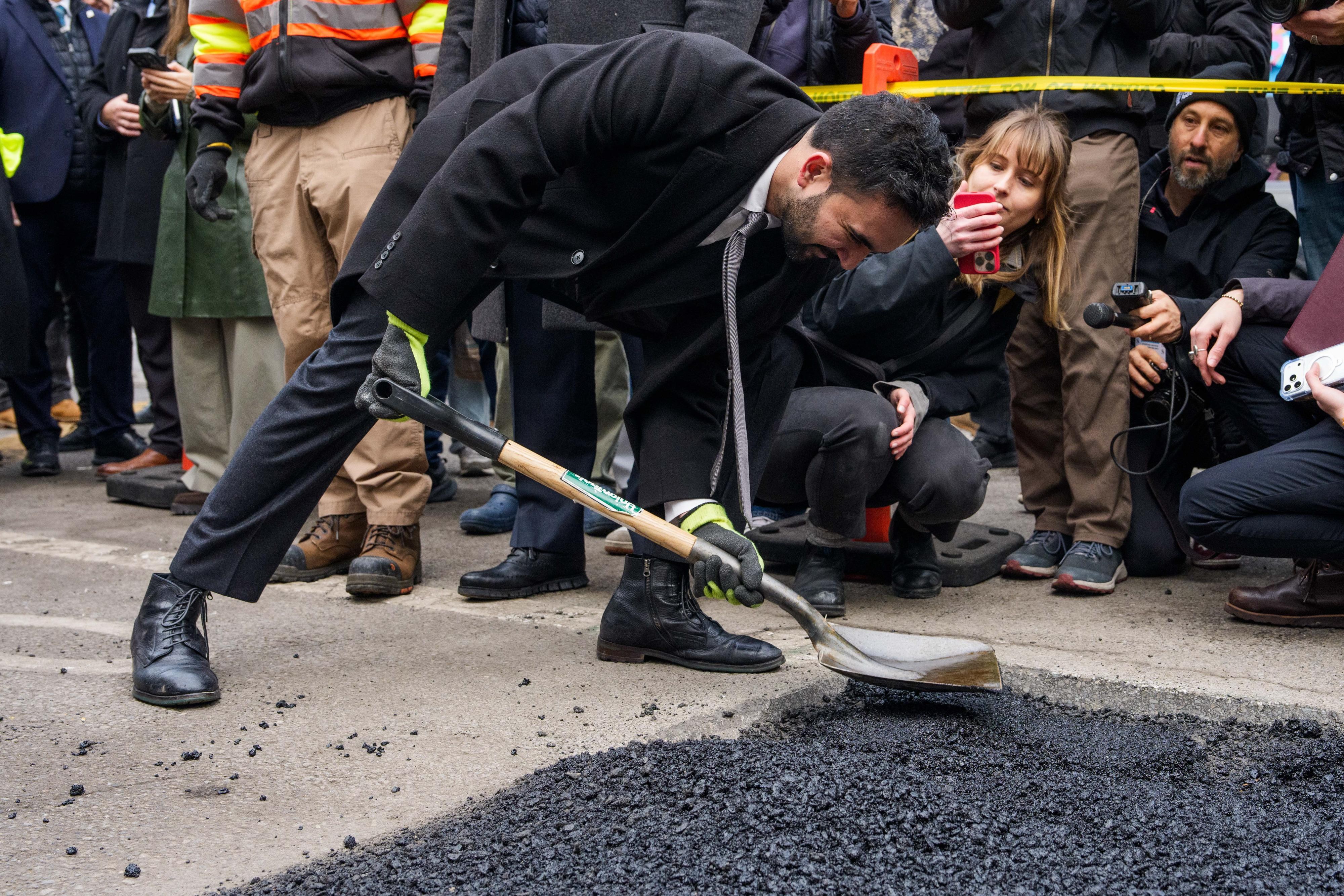 How do you rebuild trust in the government? One pothole at a time.