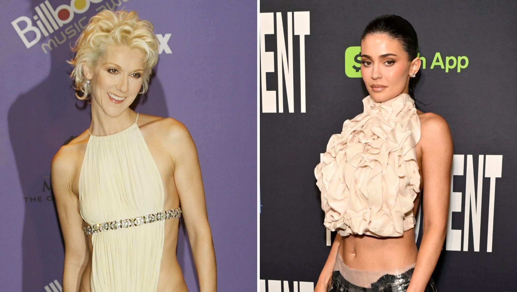 Kylie Jenner's Controversial Wedding Guest Dress Was Worn by Celine Dion