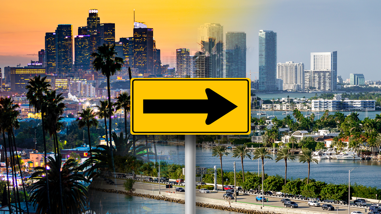 Billionaires and businesses fuel growing exodus from blue states