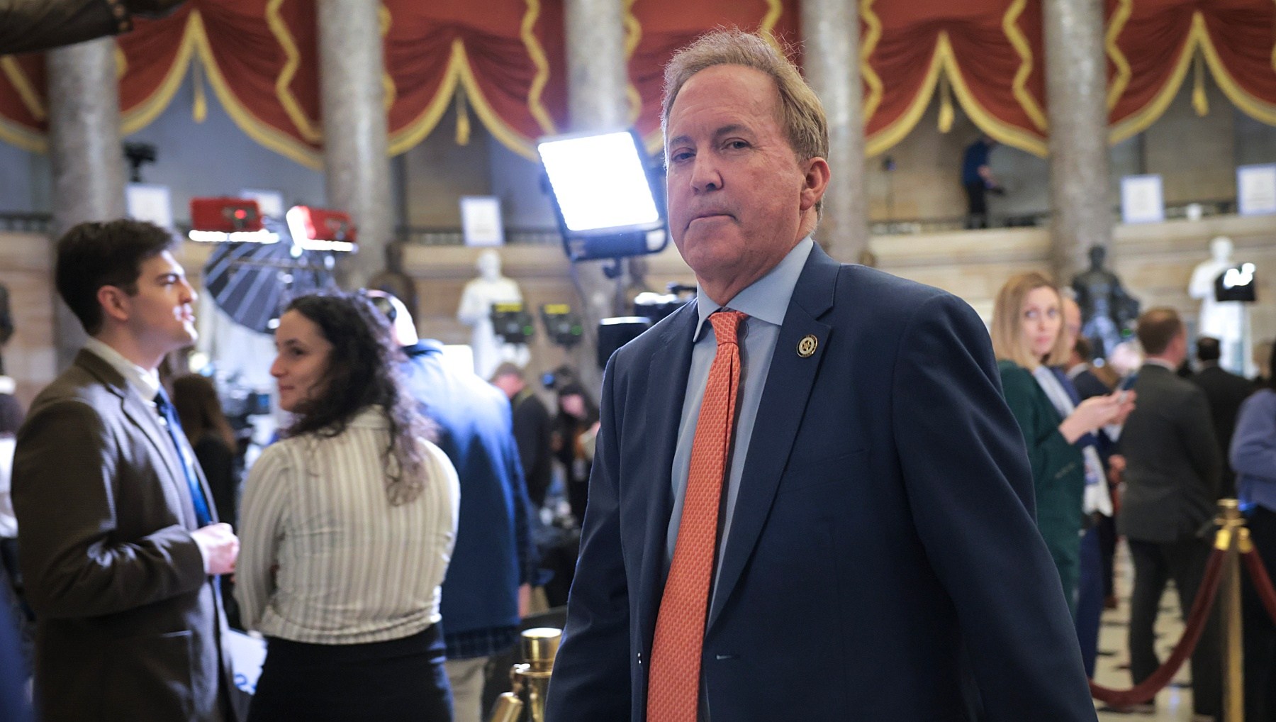 Texas AG Ken Paxton Seen Traveling to Europe With Alleged Mistress
