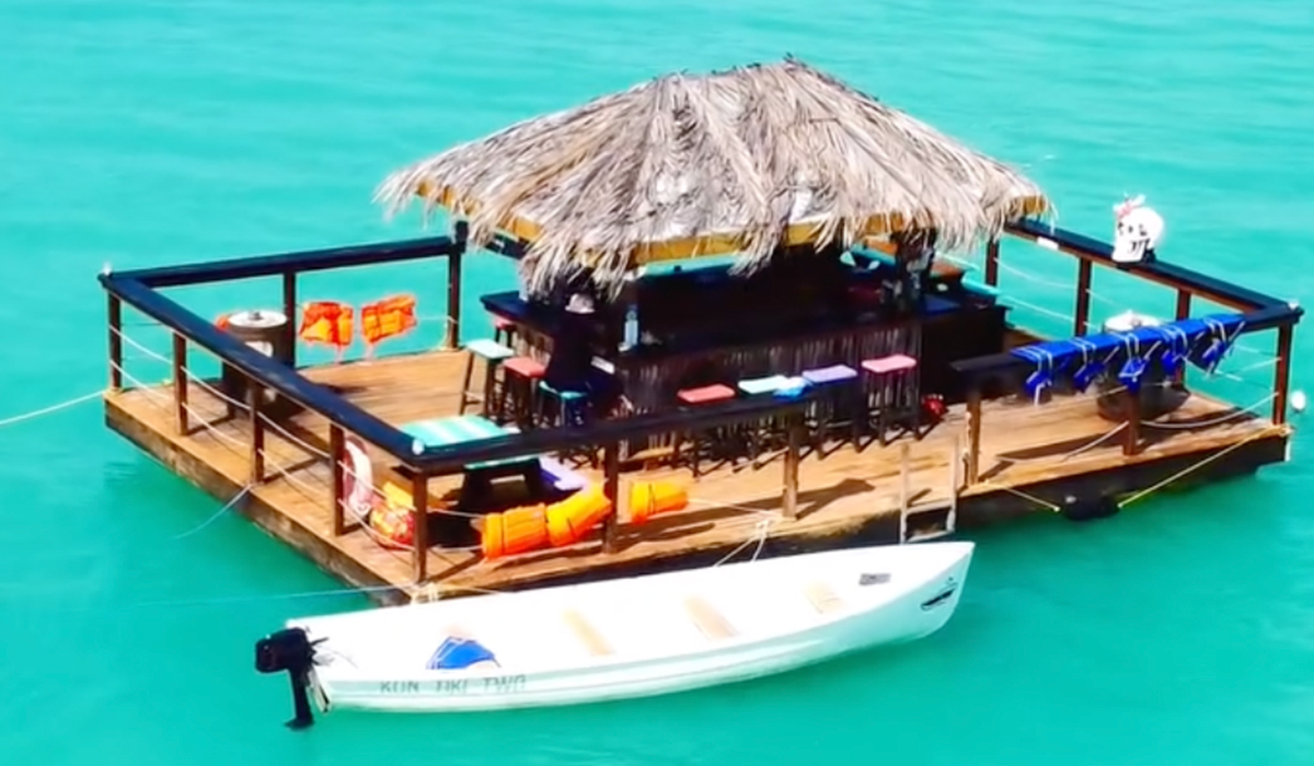 These 14 Overwater Bars Are the Ultimate Caribbean Escape — and Some of Them Float