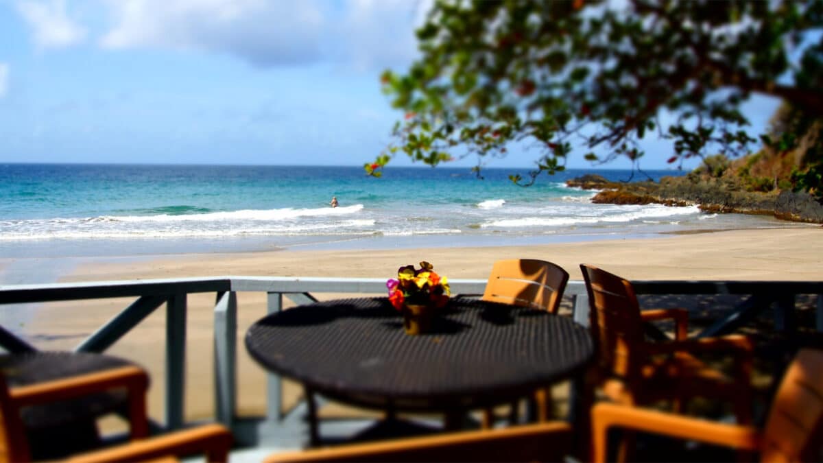 This Barefoot Hideaway in Tobago Has Two Pools, an Uncrowded Beach, and a Cuban Cocktail Bar