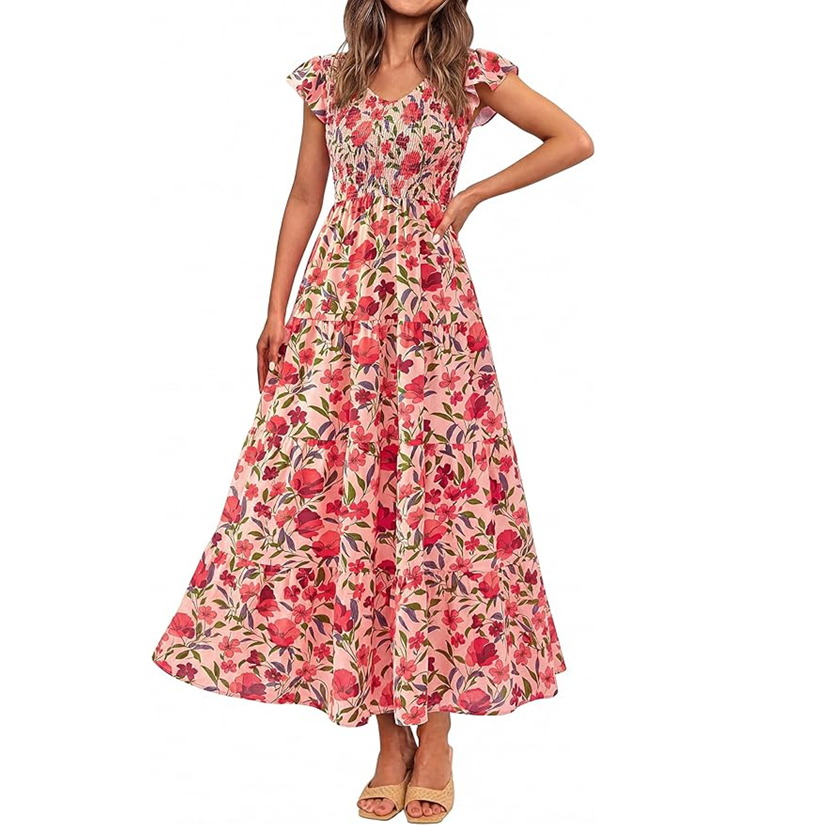 Jenna Dewan's Floral Maxi Dress Is Summer's Dreamiest Trend