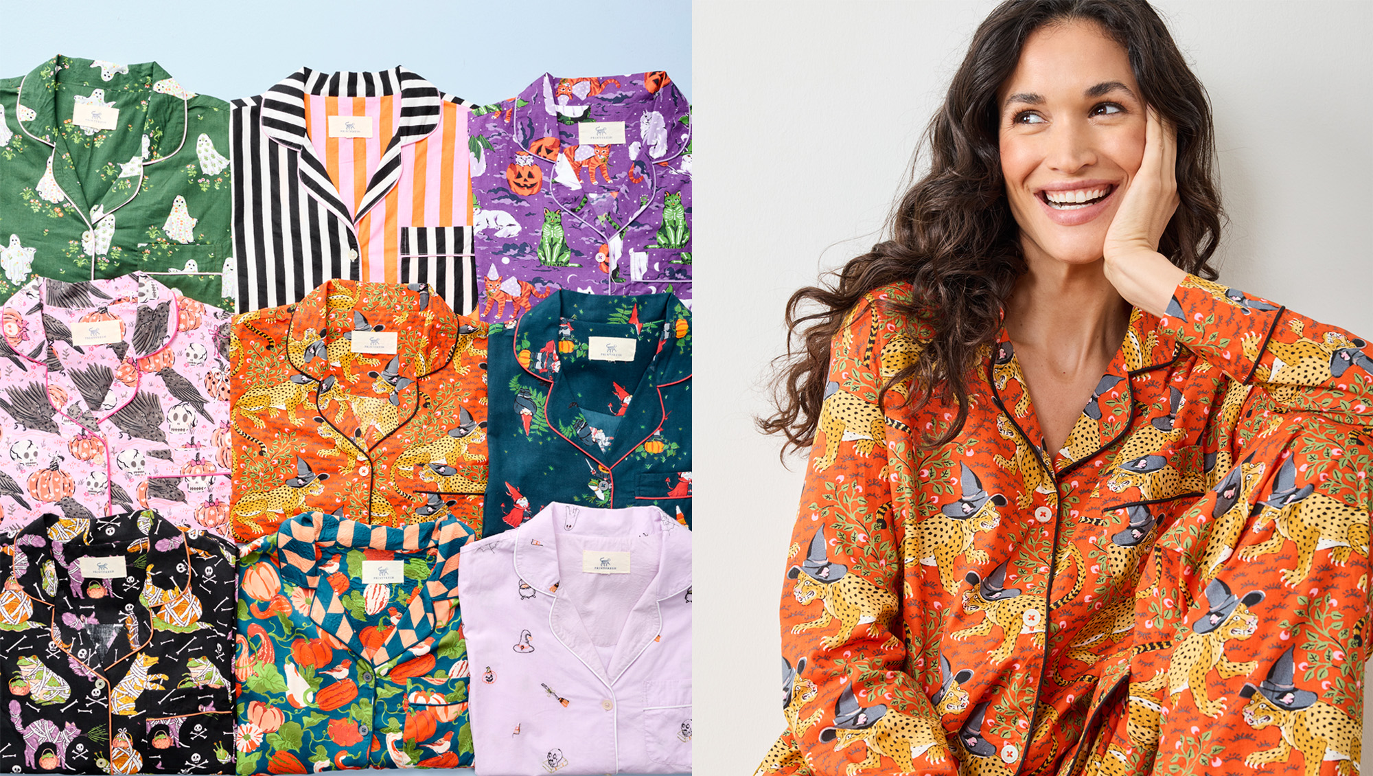 You'll Want to Snag These Spooky-Chic Halloween Pajamas Before They Sell Out