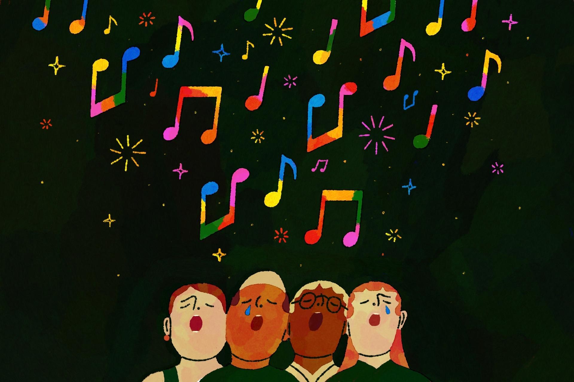 How singing with other people can help you move through grief and despair