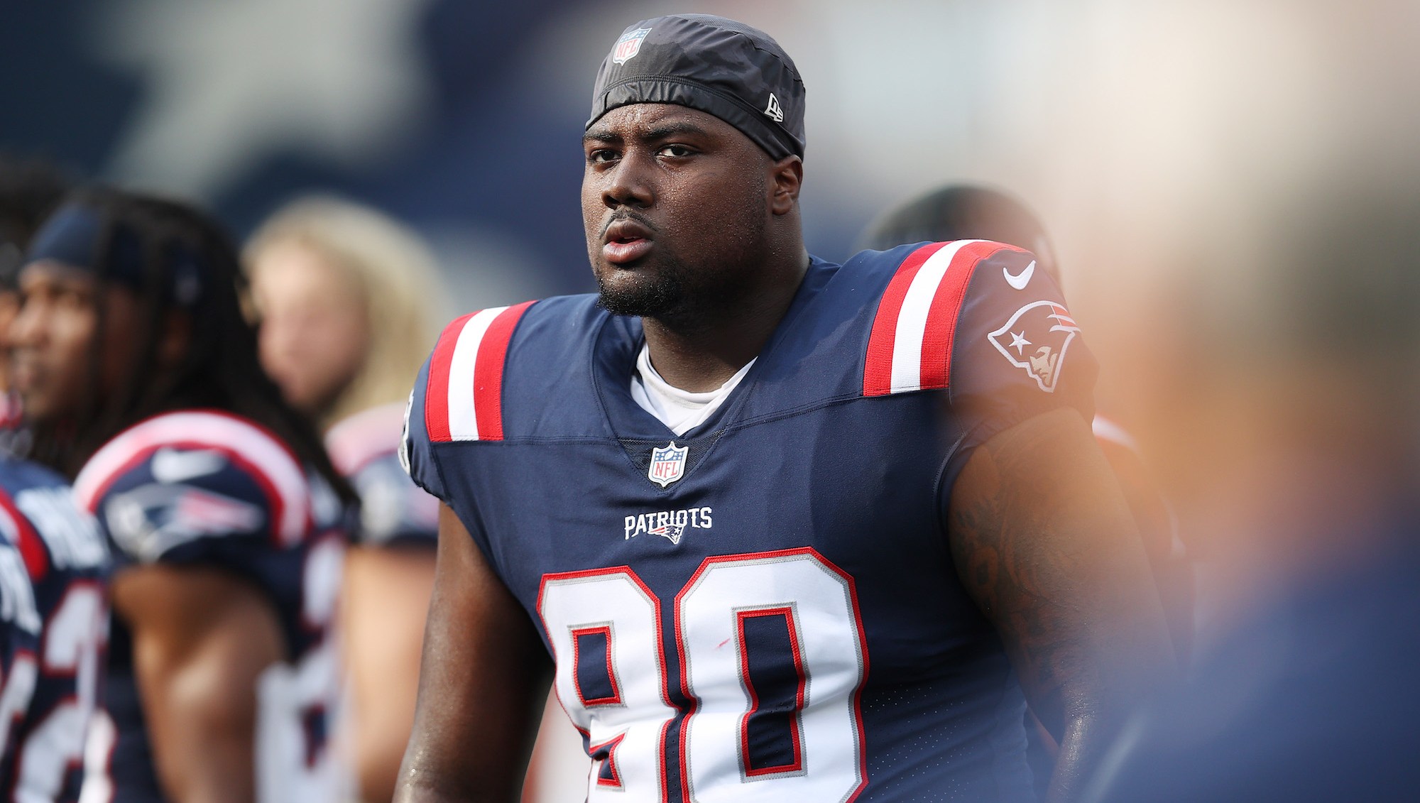 Patriots' Christian Barmore Accused of Domestic Assault in Front of 2-Year-Old