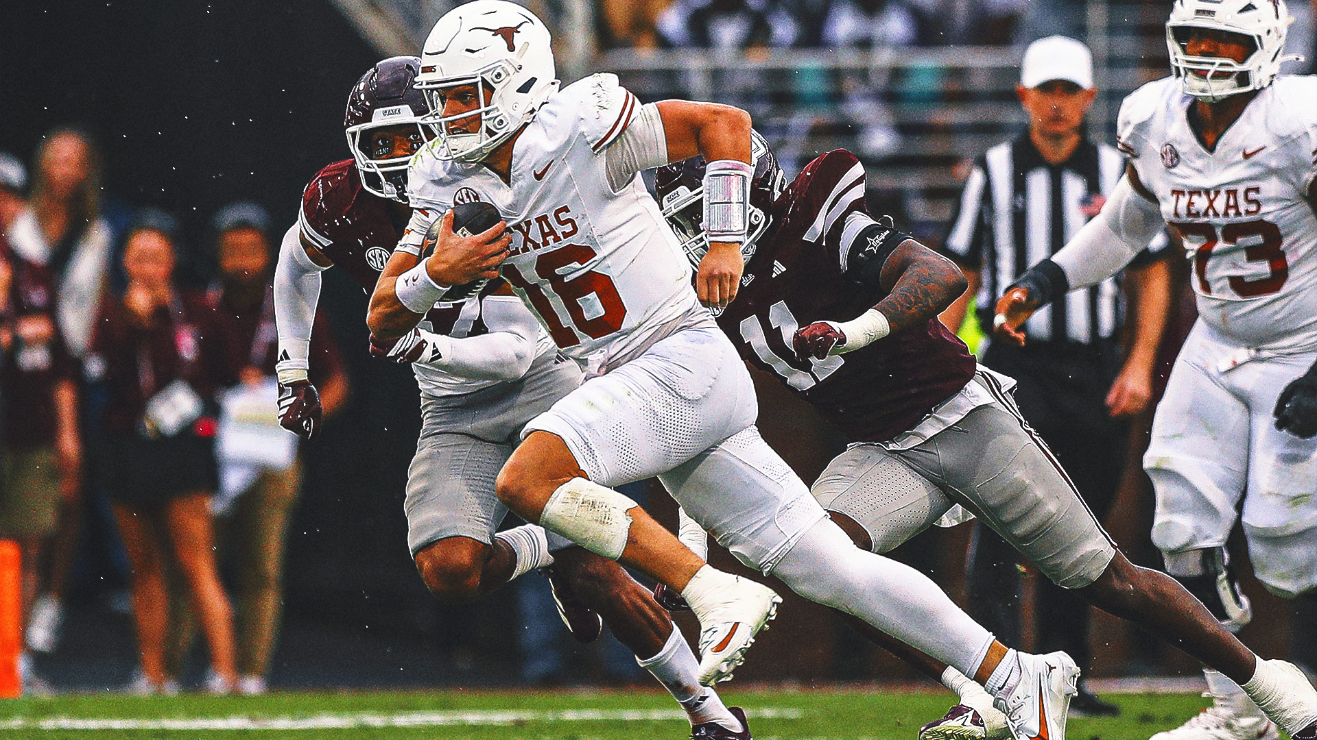 Arch Manning Injury: Texas QB Exits in Overtime Win Against Mississippi State