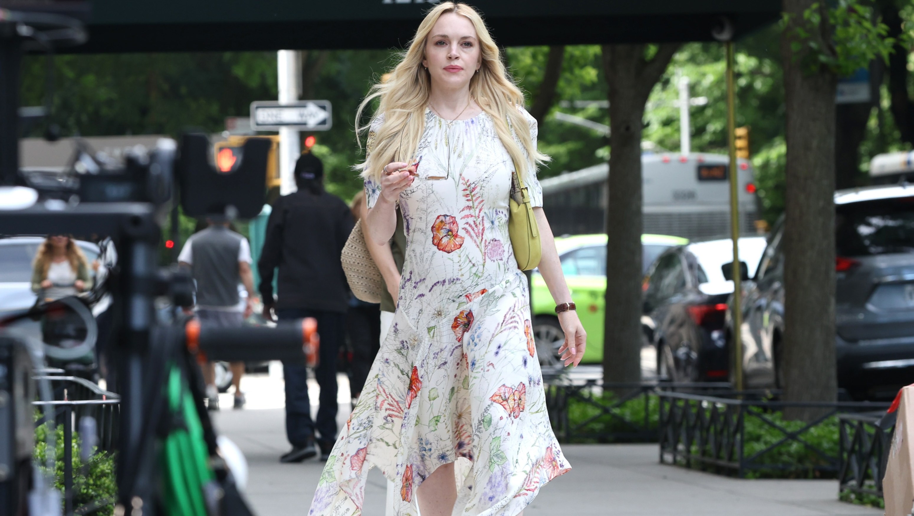 Lindsay Lohan's Sleek Maxi Delivers Yacht Wife Vibes — Steal the Look