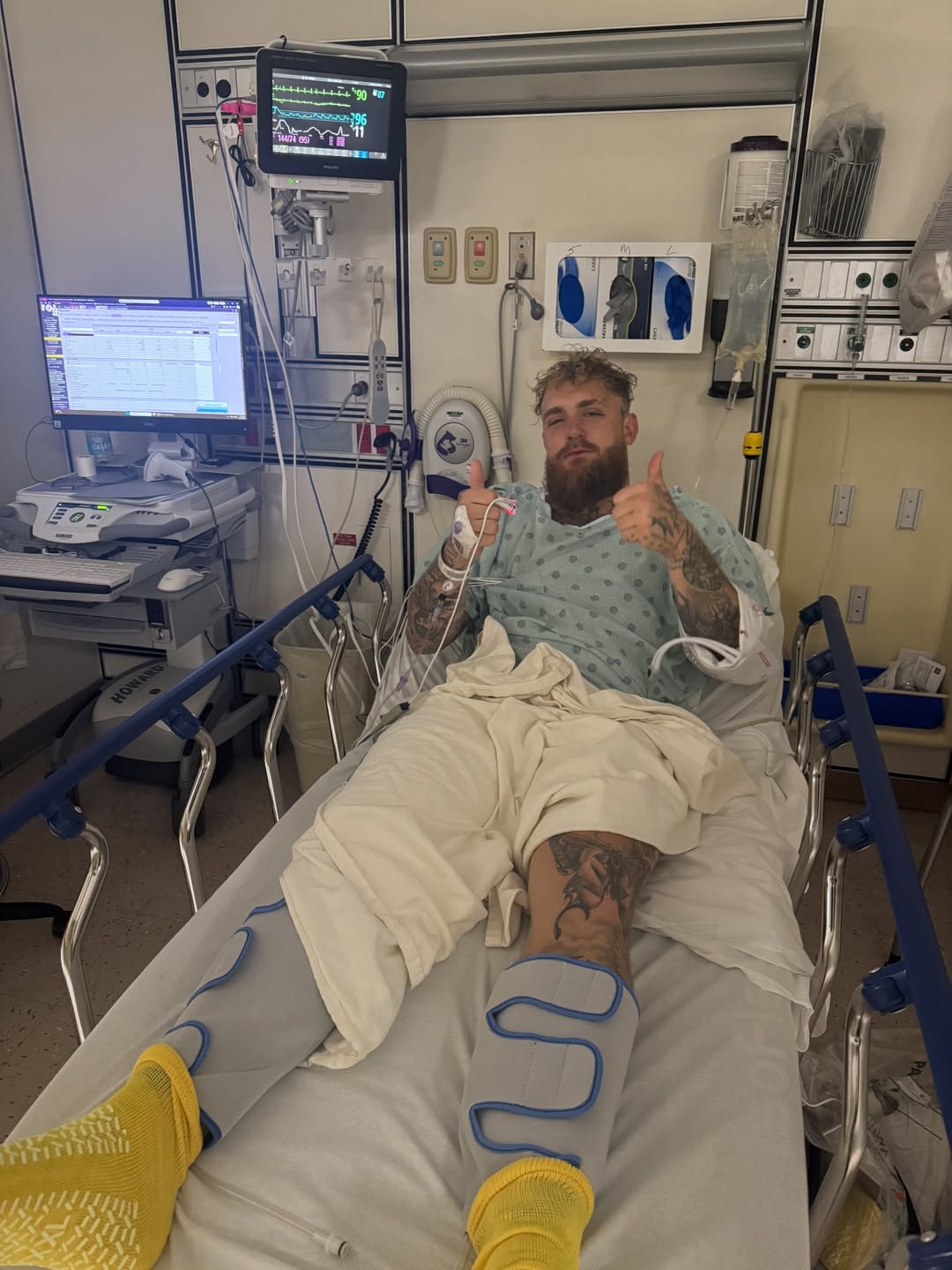 Jake Paul Says He Has '2 Titanium Plates,' Teeth Removed After Netflix Fight