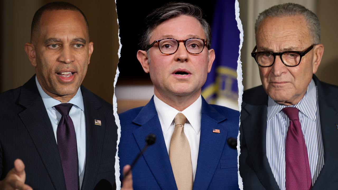 Johnson accuses Democrats of prolonging government shutdown over being 'afraid' of far-left