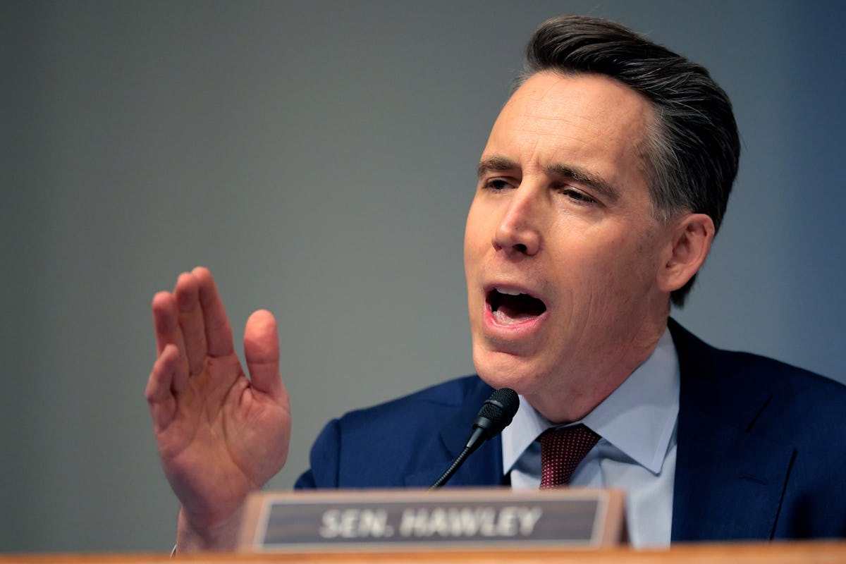 Missouri Senator Josh Hawley Introduces Bill To Ban Abortion Pill