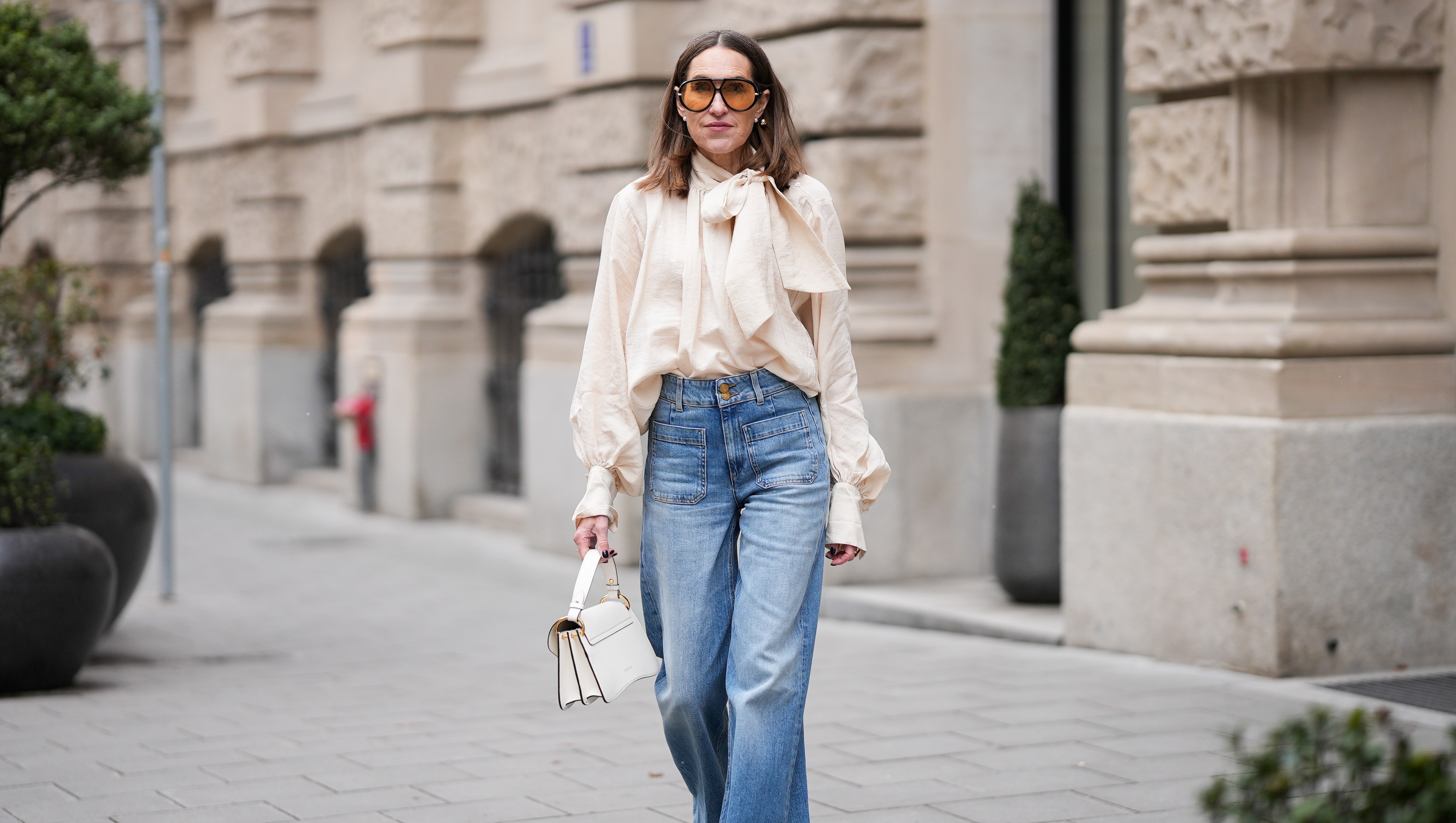 Women 40+ Are Grabbing These Balloon-Sleeve Blouses That Conceal Batwings