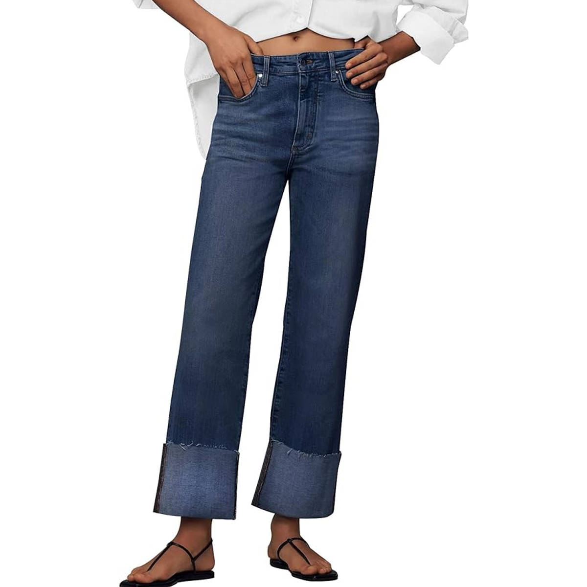 Brooke Shields Just Wore the Cuffed Jeans Trend Celebrities Love