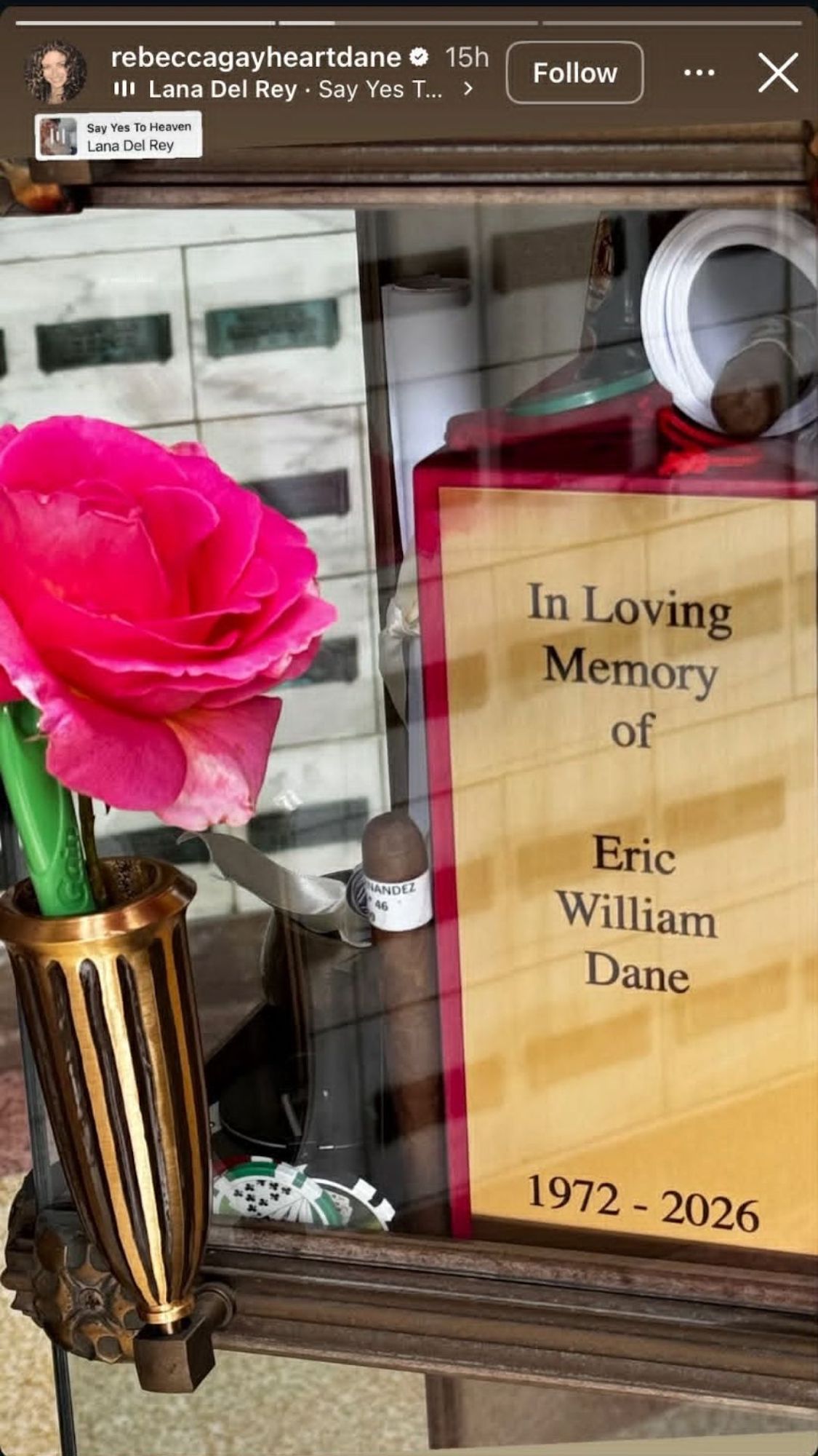Rebecca Gayheart Shares 'Loving' Tribute to Eric Dane 2 Months After Death