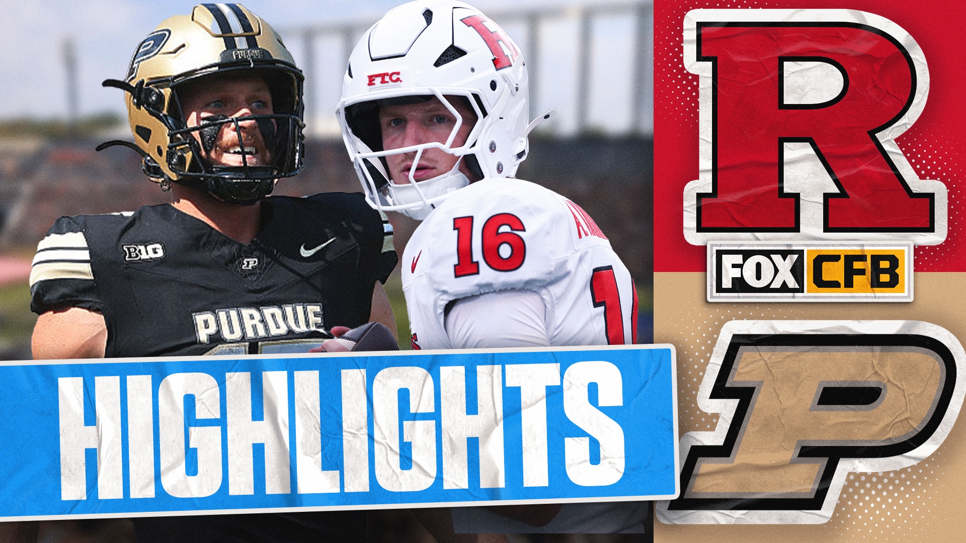 Rutgers Scarlet Knights vs. Purdue Boilermakers Highlights | FOX College Football