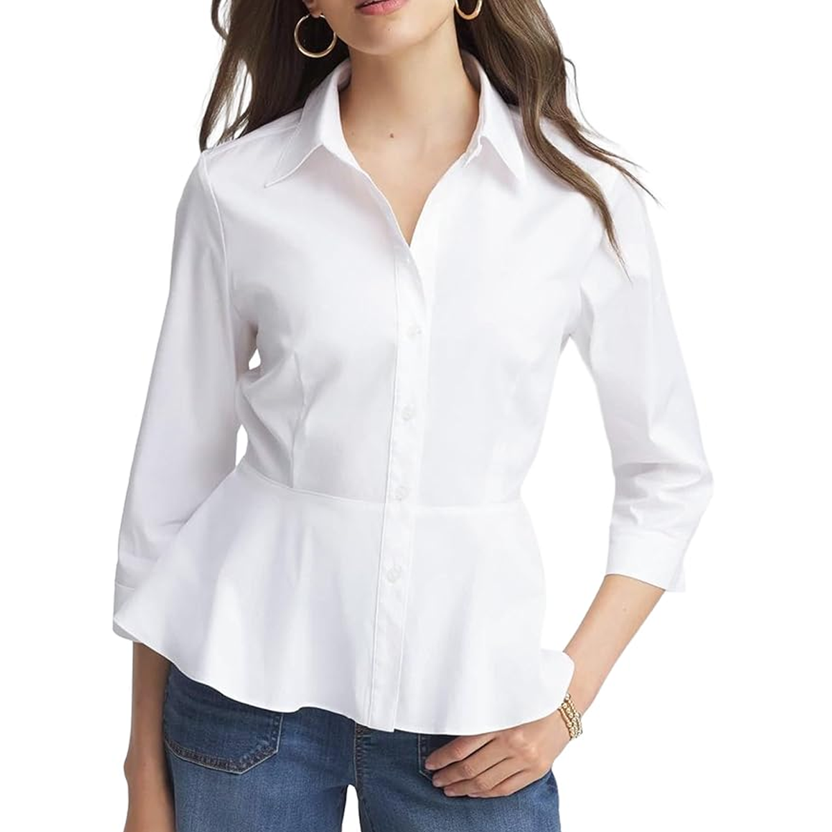 Get Taylor Swift’s Waist-Defining Peplum Blouse Look For Just $20