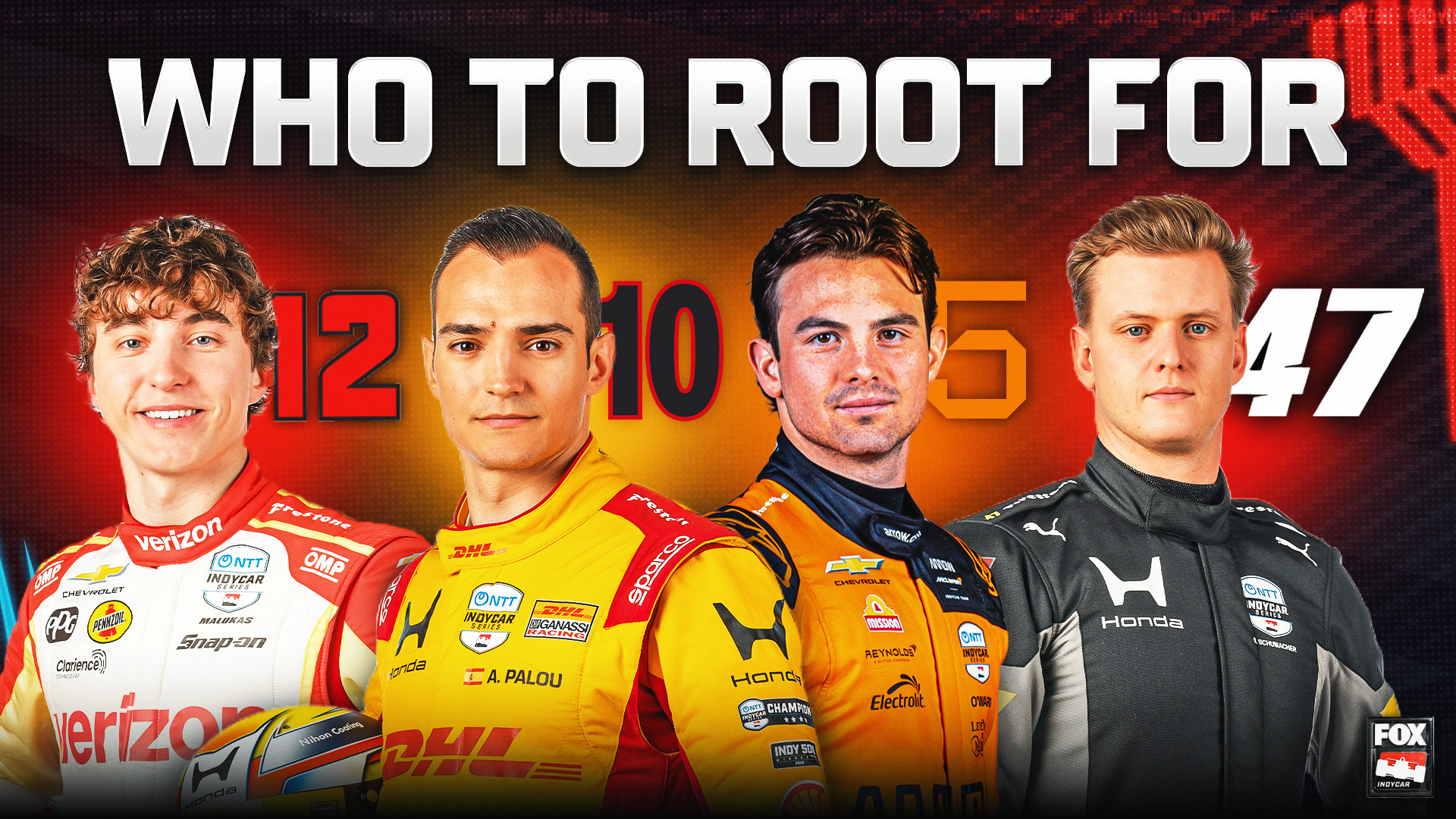 The Definitive Guide To Choosing Your Favorite INDYCAR Driver