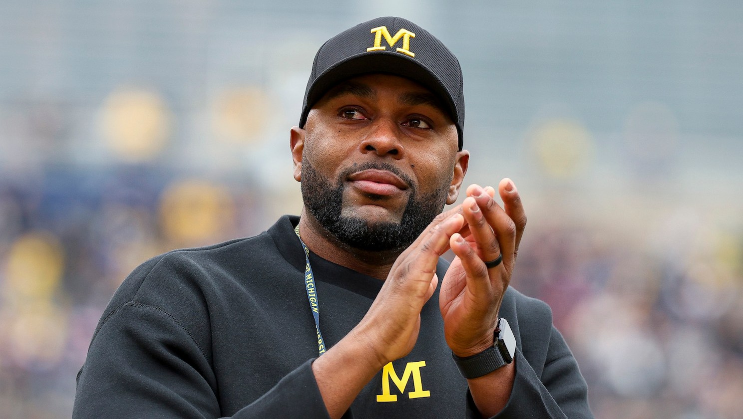 Sherrone Moore's Attorney Says He's 'Innocent,' Calls Out 'False' Allegations