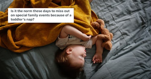 A Mom Wants To Know If A Toddler's Nap Schedule Is More Important Than Special Events