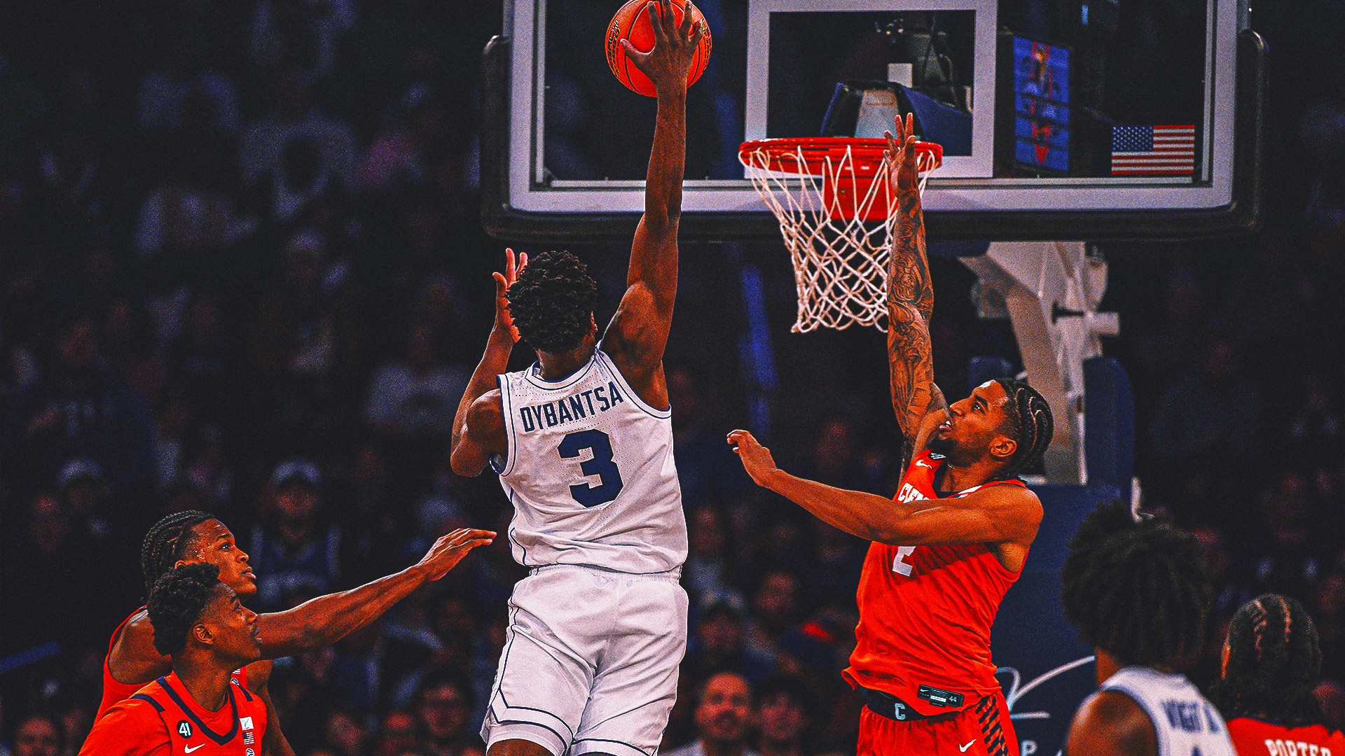AJ Dybantsa's Career Night, Robert Wright III's GW Lifts No. 10 BYU Past Clemson