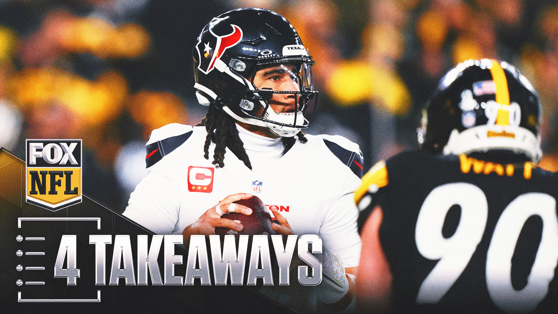4 Takeaways From the Texans' Win Over the Steelers