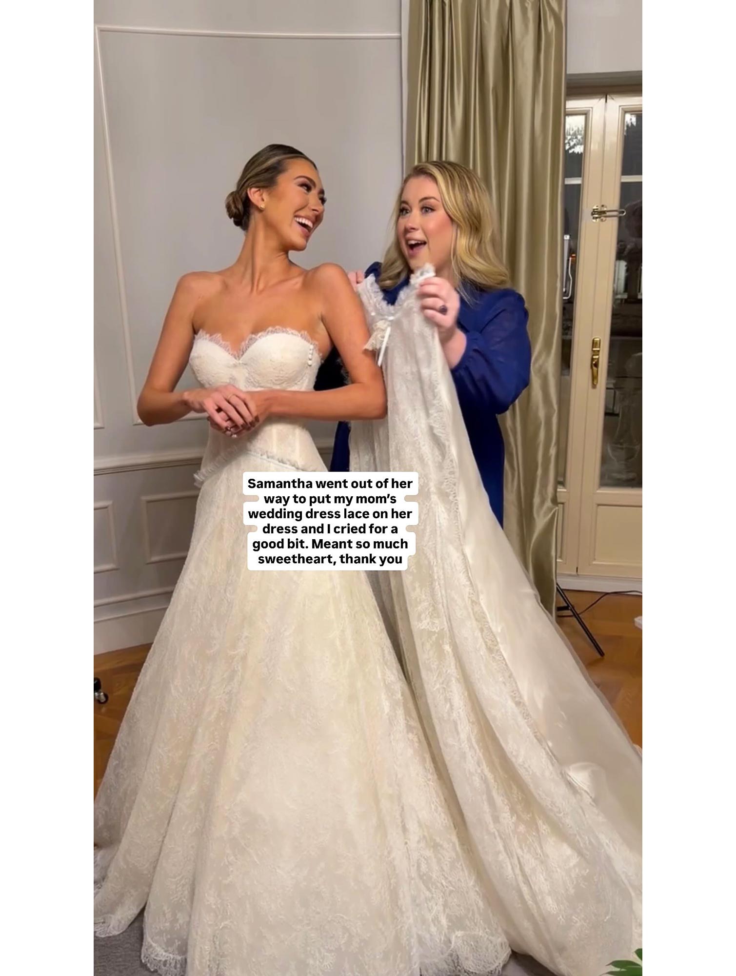 How Zach Bryan's Wife Samantha Honored His Late Mom With Her Wedding Look