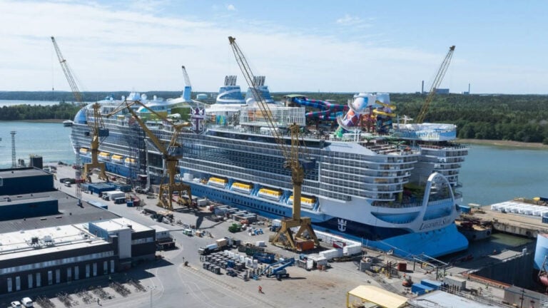 Royal Caribbean’s Massive Legend of the Seas Officially Joins the Fleet