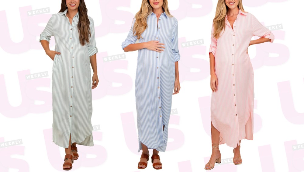 All the Hamptons Rich Moms Are Wearing This Striped Maxi Dress