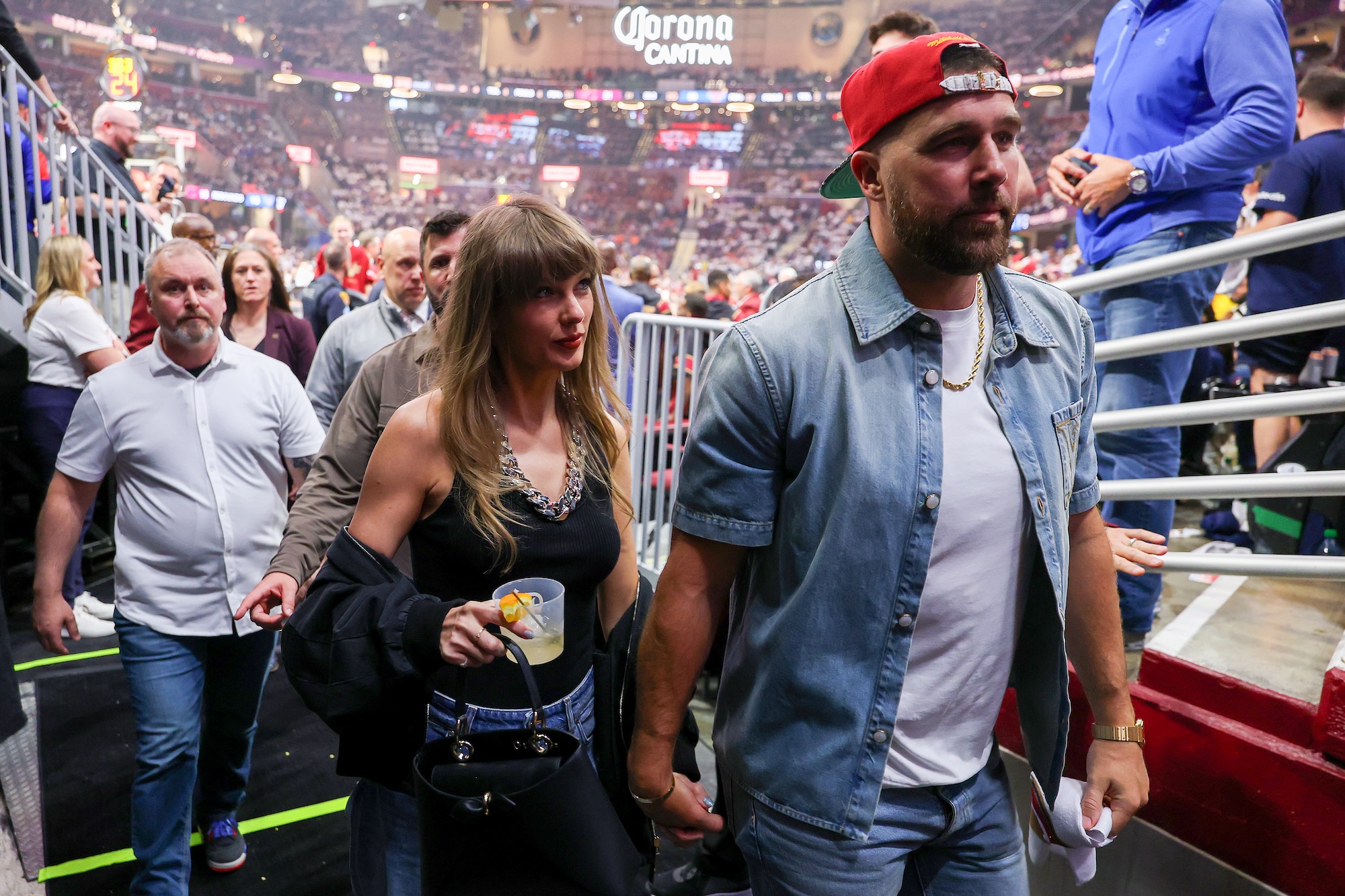 Travis Kelce Spotted at NASCAR Race in San Diego After L.A. Bachelor Party