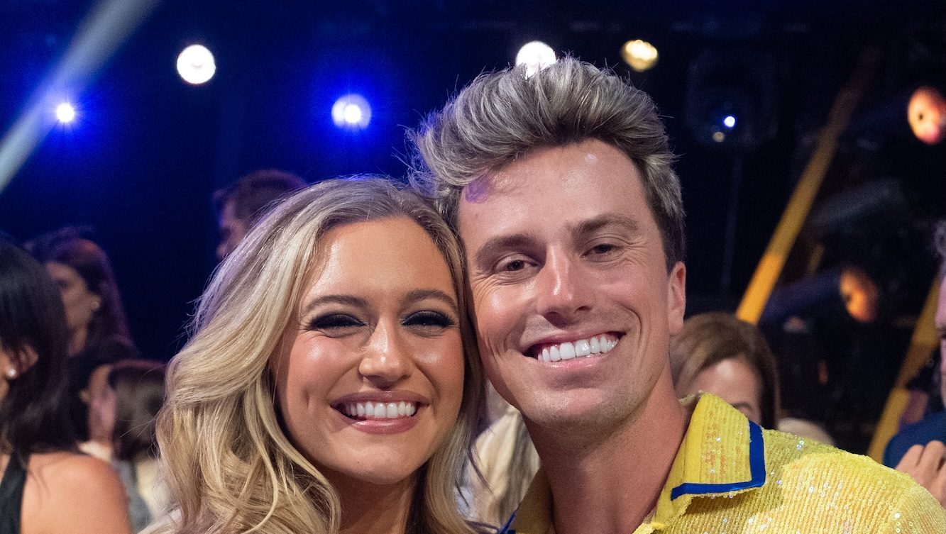 Maggie Sajak Cheers On Jackson Olson and Jonas Brothers at Banana Bowl