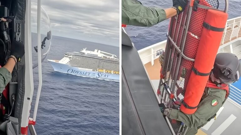 Royal Caribbean Guest Airlifted From Odyssey of the Seas Amid Strong Winds
