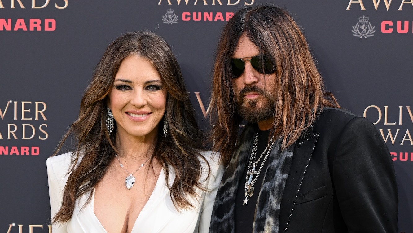 Elizabeth Hurley Praises Blended Family With Billy Ray Cyrus
