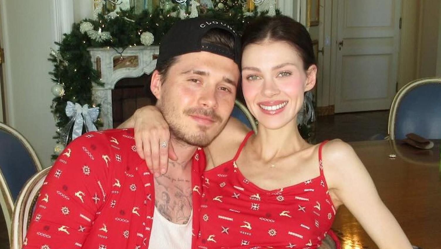 Brooklyn Beckham and Nicola Peltz Share Family Christmas Photos Amid Feud